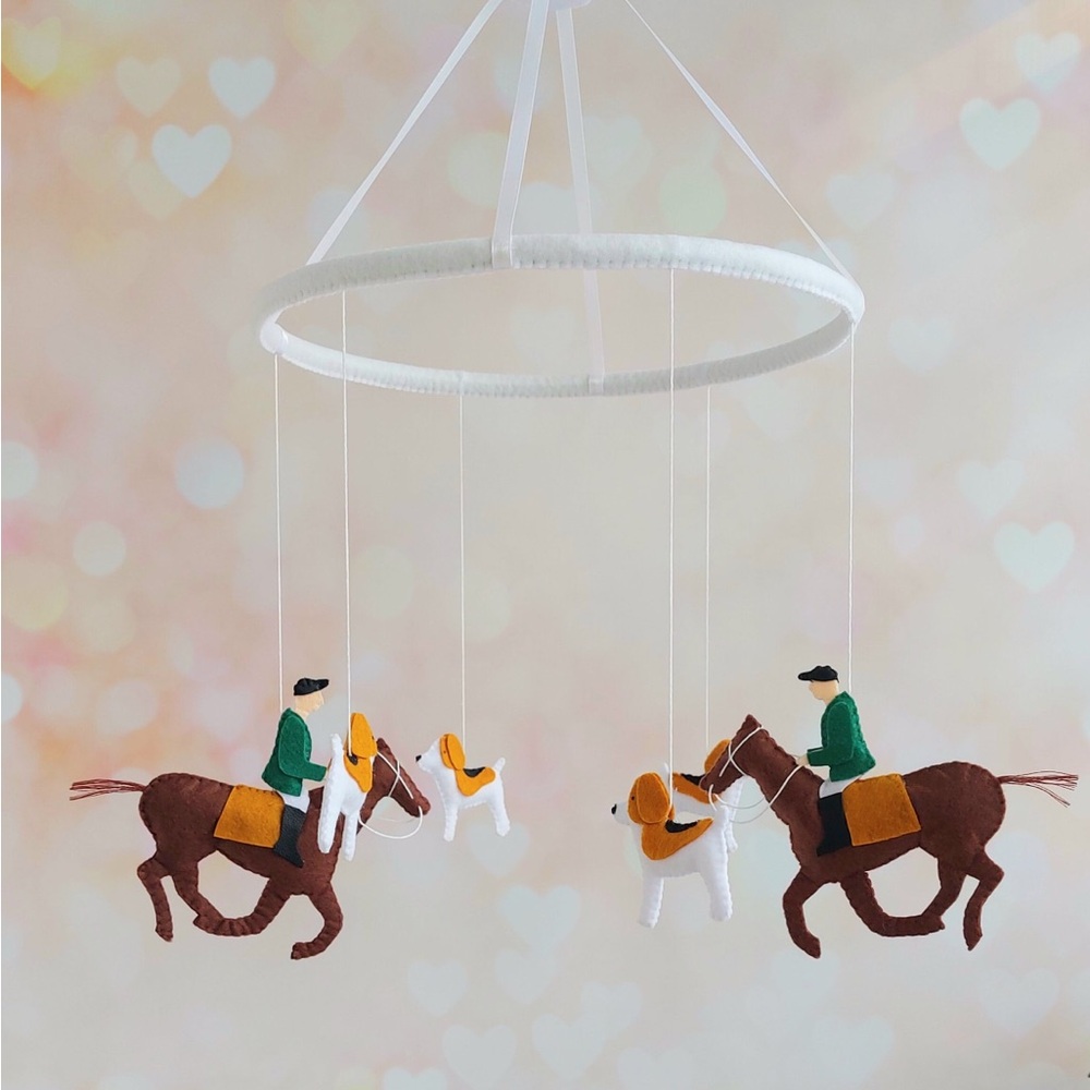 Equestrian Themed Baby Mobile